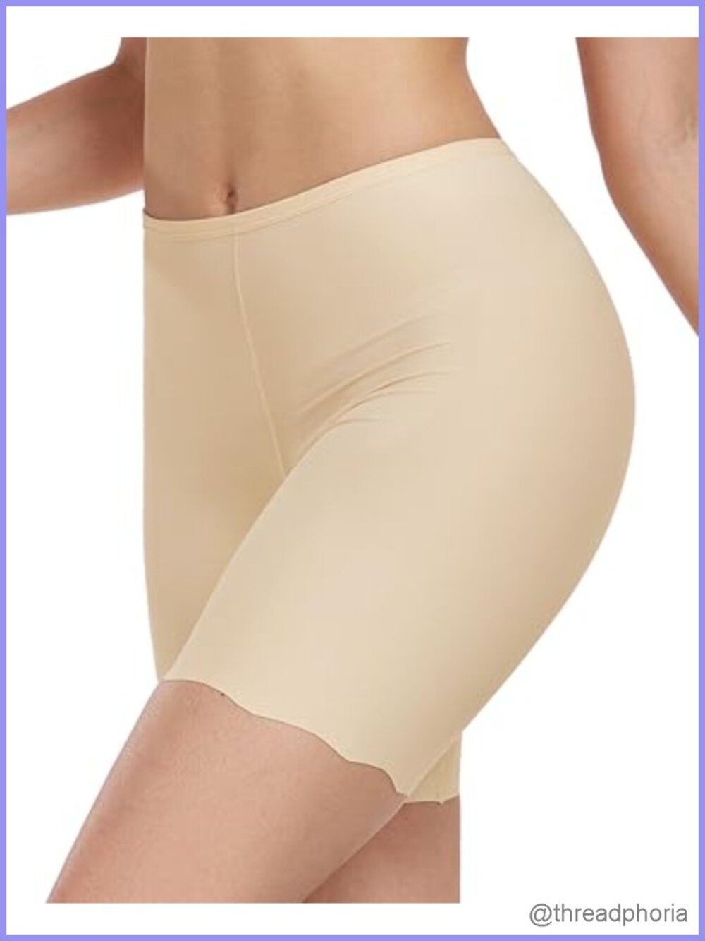 Women Anti Chafing Slip Shorts Cooling Smooth Boyshorts